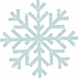 Winter Fun - Snow Baby Blue Snowflake