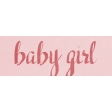 Winter Fun - Snow Baby Word Art Baby Girl