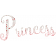 Winter Fun - Snow Baby Word Art Princess