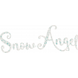 Winter Fun - Snow Baby Word Art Snow Angel
