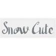 Winter Fun - Snow Baby Word Art Snow Cute