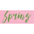 Spring Day - May Flowers Spring Word Art
