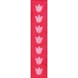 Spring Day Collab - May Flowers Red List Strip