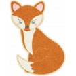 Fall Flurry Fox Sticker