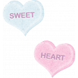 Sweets and Treats - Candy Hearts