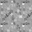 Snow Baby Template - Floral Paper
