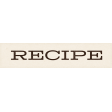 Cozy Kitchen Recipe Word Art