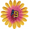 Heading Back 2 School ABC Flower