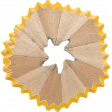Heading Back 2 School Pencil Shaving Flower