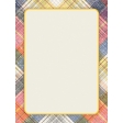 Heading Back 2 School - Plaid 3x4 Journal Card