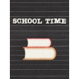 Heading Back 2 School - Books 3x4 Journal Card