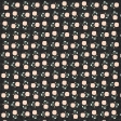 Frenchy Floral Houndstooth Paper