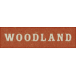 Warm n Woodsy Woodland Word Art