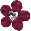 Delightful Days Jeweled Heart Flower