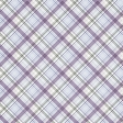 Lavender Fields Paper Plaid