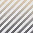 My Tribe Gray Gold Stripe Paper