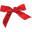 Retro Picnic Solid Red Bow 