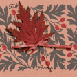 Furry Cuddles Fall Autumn Journal Card 4"x4"  