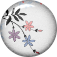 True Friend White Flower Flair
