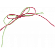 Garden Notes Red & Green Bow