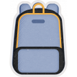 Backpack And Pencils Sticker Backpack