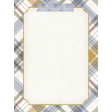 Chicory Lane Plaid 3x4 Journal Card