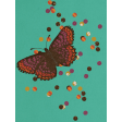 Fall Reflections Journal Card Butterfly 3x4