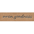 Baking Days Oven Goodness Word Art Snippet