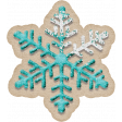 Baking Days Sticker Snowflake Teal