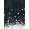 Winter Cozy Snow 3x4 Journal Card