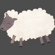 Woolen Mill Baby Addon Element Sticker Sheep Alt