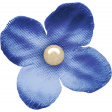 Woolen Mill Blue Flower