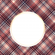 Summer Medley Plaid 4x4 Journal Card