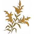 Goldenrod & Pumpkins Goldenrod Sticker 2