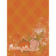 Goldenrod And Pumpkins Journal Card Pumpkins 2 3x4