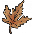 Homestead Life:  Autumn Leaf Sticker Alternate
