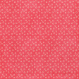 Cranberry Red Small Floral Paper