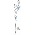Homestead Life:  Winter Flowers Branch