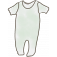 Baby Dear Element Onesie Print