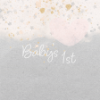 Baby Dear Baby's 1st 4x4 Journal Card