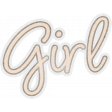 Baby Dear Girl Word Art