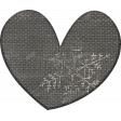 Snow Place Like Home Mini Snowflake Heart