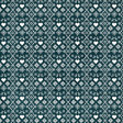 Extra Paper Dark Teal Winter Pattern 04