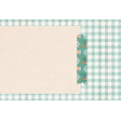 Flurries Gingham Journal Card 4x6