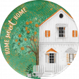 Orange Blossom Extras Home Sweet Home Round Sticker
