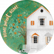 Orange Blossom Extras Home Sweet Home Round Sticker