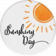 Orange Blossom Extras Sunshiny Day Round Sticker