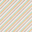 Orange Blossom Diagonal Striped Paper