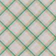 Orange Blossom Plaid Paper 02