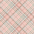 Orange Blossom Plaid Paper 07